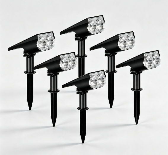 Smart Solar Spotlight – Color Changing Outdoor Lights