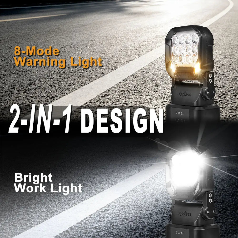 AgriEyes Magnetic Work Light with Remote