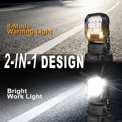 AgriEyes Magnetic Work Light with Remote