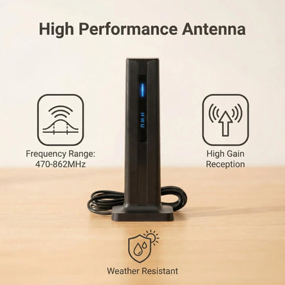 Indoor HD TV Antenna – 4K & 1080P