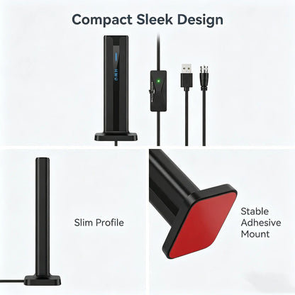 Indoor HD TV Antenna – 4K & 1080P