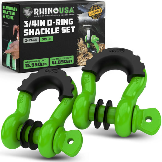 Rhino USA D-Ring Shackles