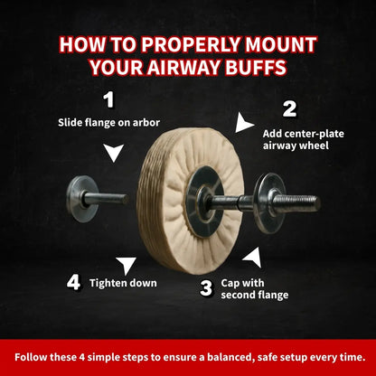 Safety Flanges for Buffing Wheels