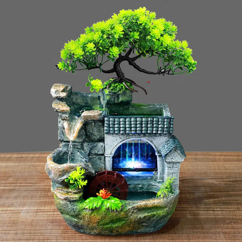 Mini LED Waterfall Fountain
