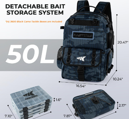 KastKing BaitSpace Fishing Sling Bag
