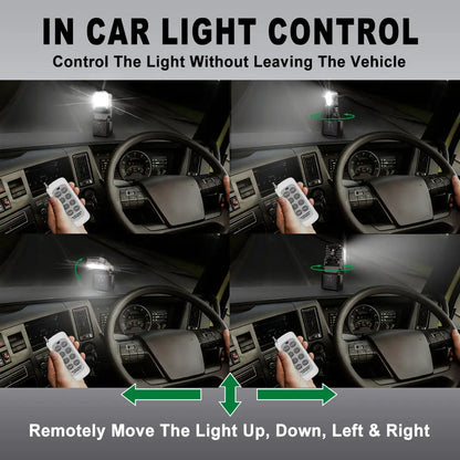 AgriEyes Magnetic Work Light with Remote
