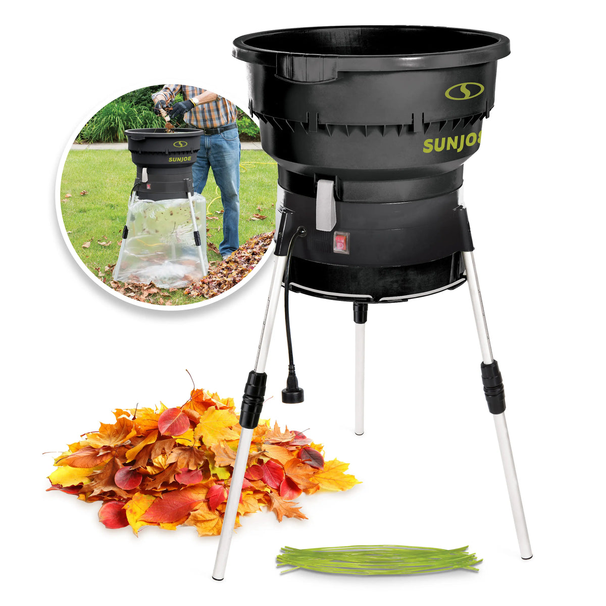 Sun Joe Electric Leaf Mulcher & Shredder