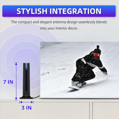 Indoor HD TV Antenna – 4K & 1080P