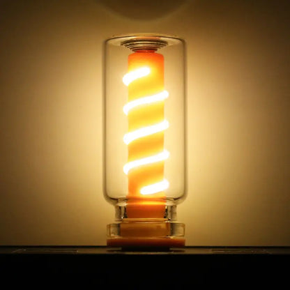 Spiral LED Night Light – USB Touch Dimming