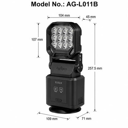 AgriEyes Magnetic Work Light with Remote