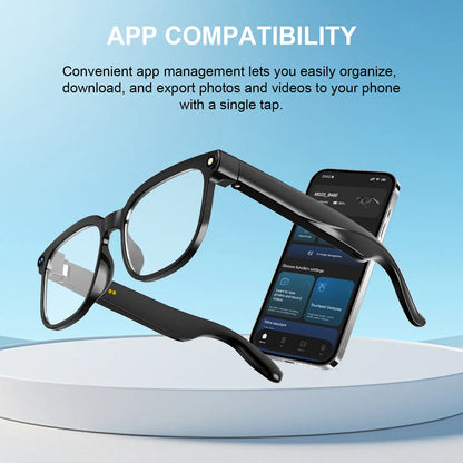 Smart AI Camera Glasses