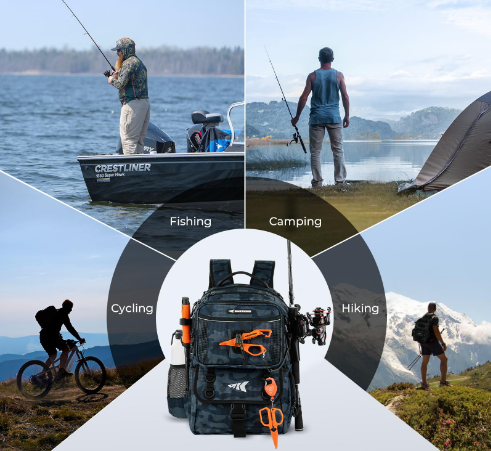 KastKing BaitSpace Fishing Sling Bag