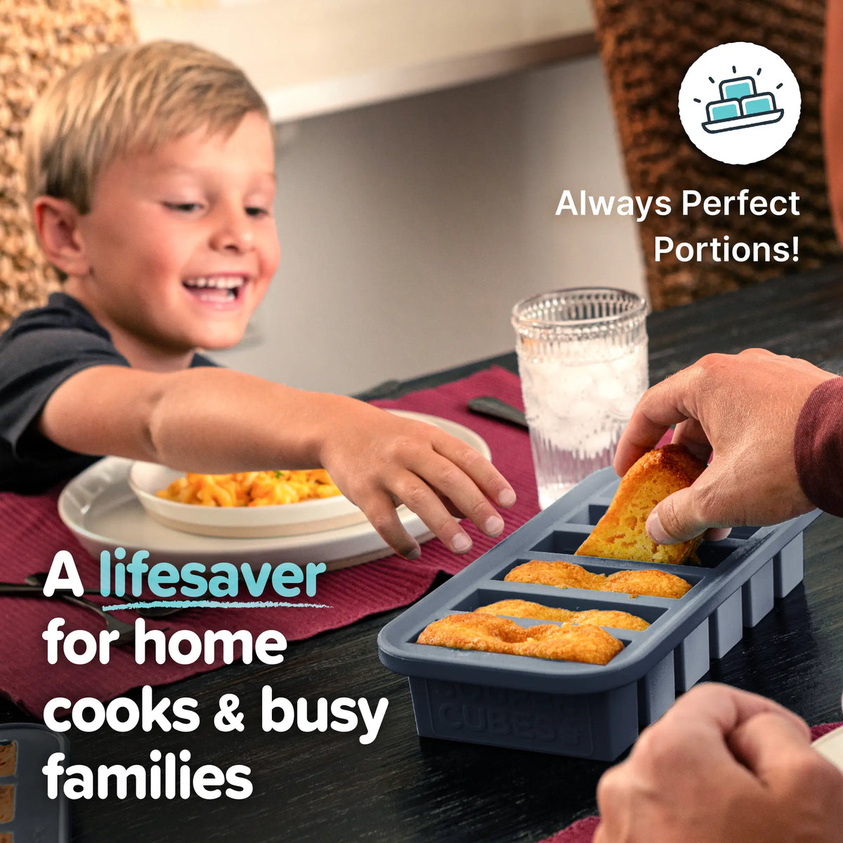 Souper Cubes Silicone Freezer Trays 4-Pack