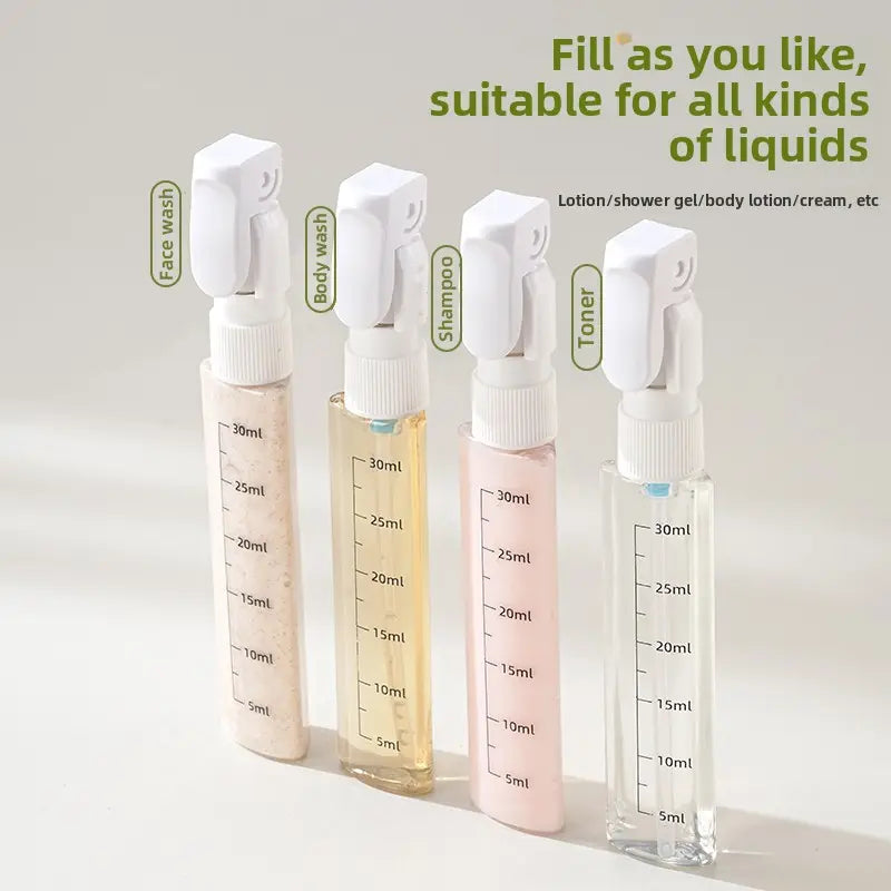 4-in-1 Travel Dispenser Bottles