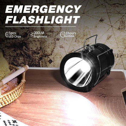 Solar Camping Lantern – 4 Pack Rechargeable LED