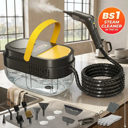 Portable Steam Cleaner with 15 Accessories