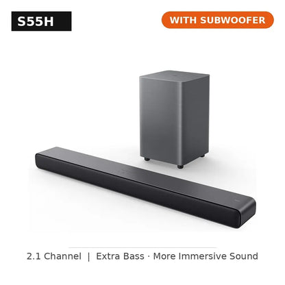 TCL S55H Sound Bar with Wireless Subwoofer