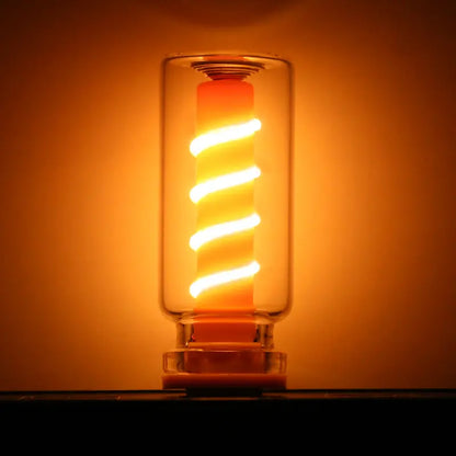 Spiral LED Night Light – USB Touch Dimming