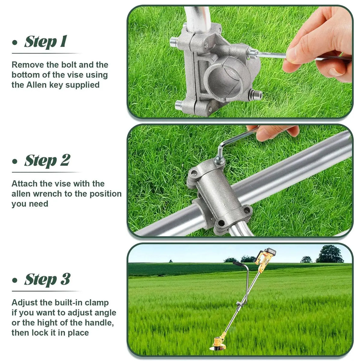 Aluminum Grass Trimmer Handle