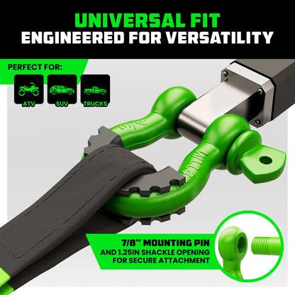 Rhino USA D-Ring Shackles