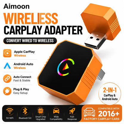 Wireless CarPlay & Android Auto Adapter