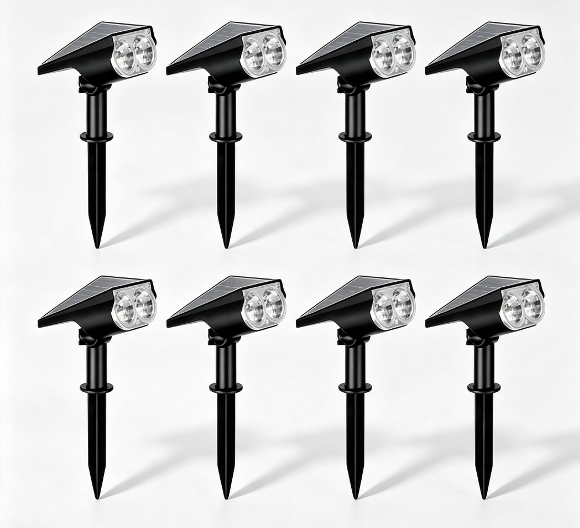 Smart Solar Spotlight – Color Changing Outdoor Lights