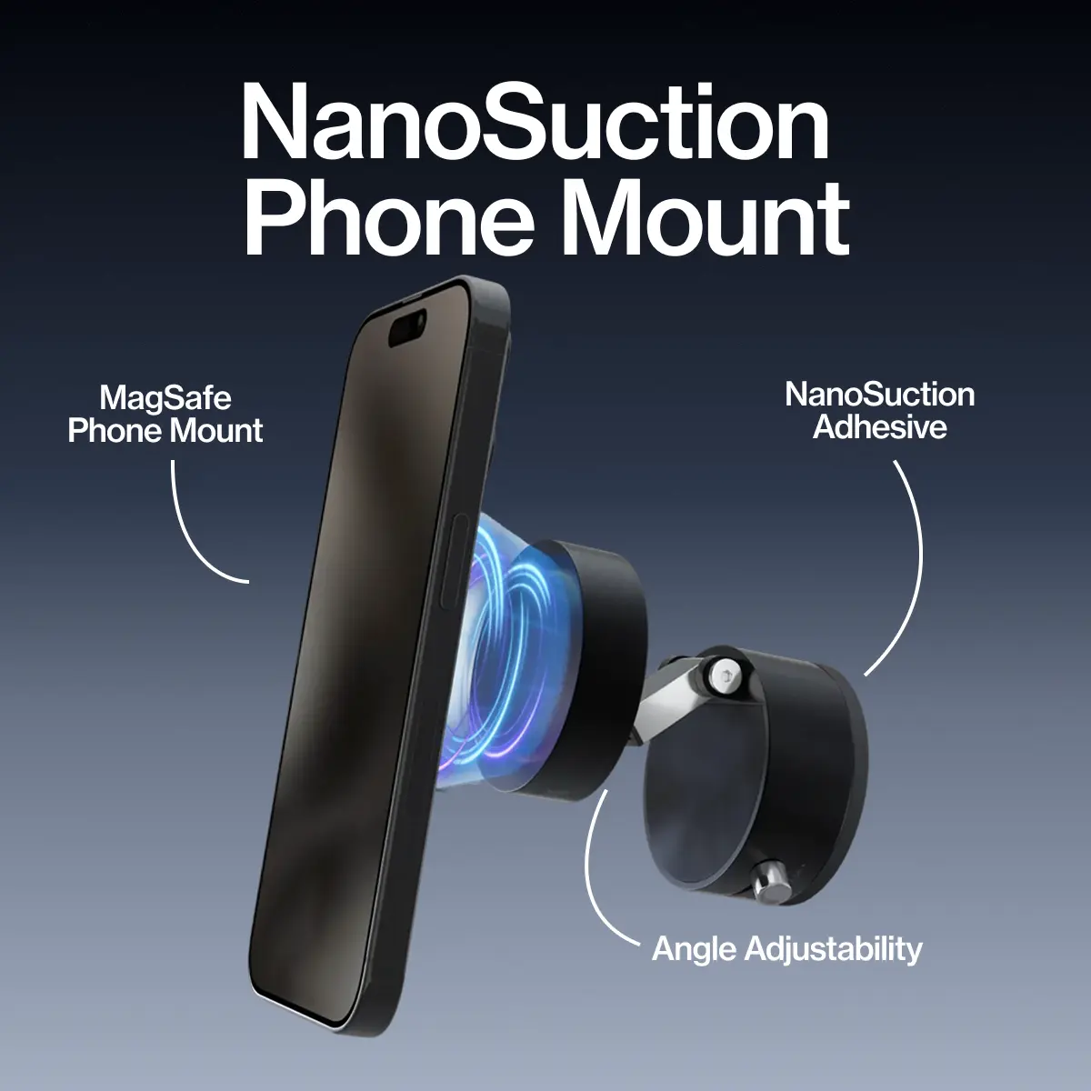 STATIK HyperMount Magnetic Car Phone Mount