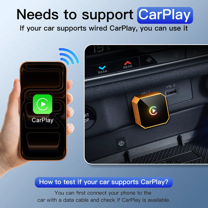 Wireless CarPlay & Android Auto Adapter